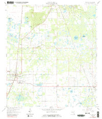 Bushnell 1958 topographic map thumbnail
