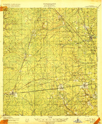 Cambon topographic map thumbnail