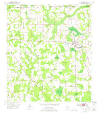Campbellton 1952 topographic map thumbnail