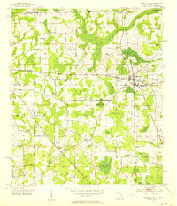 Campbellton 1952 topographic map thumbnail