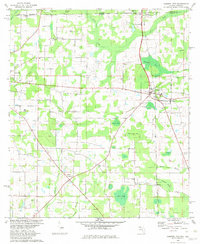 Campbellton 1982 topographic map thumbnail