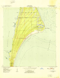 Cape Canaveral 1951 topographic map thumbnail