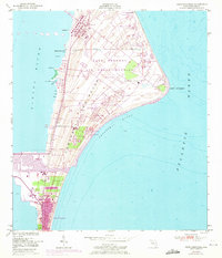 Cape Canaveral 1951 topographic map thumbnail