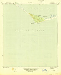 Cape St. George 1945 topographic map thumbnail
