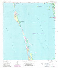 Captiva 1958 topographic map thumbnail