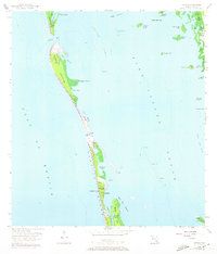 Captiva 1958 topographic map thumbnail