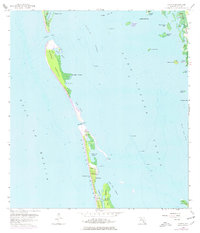 Captiva 1958 topographic map thumbnail
