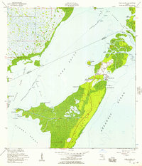 Card Sound 1956 topographic map thumbnail