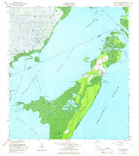 Card Sound 1956 topographic map preview