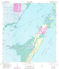 Card Sound 1956 topographic map preview
