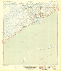 Carrabelle 1944 topographic map thumbnail