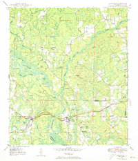 Caryville 1949 topographic map thumbnail