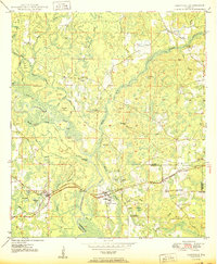 Caryville 1950 topographic map thumbnail