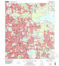 Casselberry 1994 topographic map thumbnail