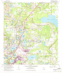Casselberry 1962 topographic map thumbnail