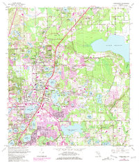 Casselberry 1962 topographic map thumbnail