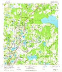 Casselberry 1962 topographic map thumbnail