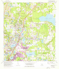 Casselberry 1962 topographic map thumbnail