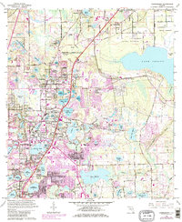 Casselberry 1962 topographic map thumbnail