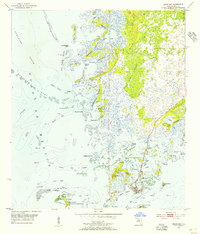 Cedar Key 1955 topographic map thumbnail
