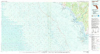 Cedar Keys topographic map thumbnail