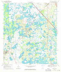 Center Hill 1969 topographic map preview