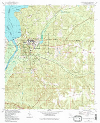 Chattahoochee 1994 topographic map thumbnail