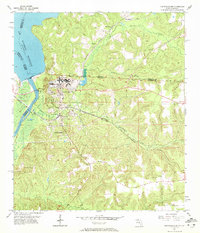 Chattahoochee 1955 topographic map thumbnail