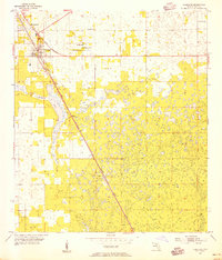 Chiefland 1954 topographic map thumbnail