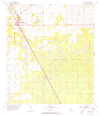 Chiefland 1954 topographic map thumbnail