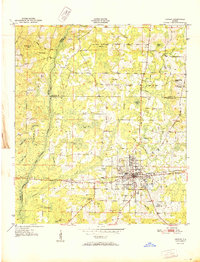 Chipley 1951 topographic map thumbnail