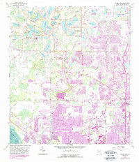 Citrus Park 1956 topographic map thumbnail