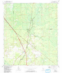 Clara 1954 topographic map preview