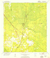 Clara 1954 topographic map thumbnail