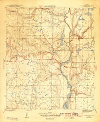 Clarksville 1944 topographic map thumbnail