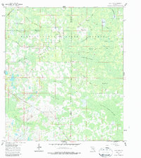 Clay Sink 1960 topographic map thumbnail