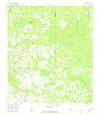 Clay Sink 1960 topographic map thumbnail