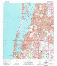 Clearwater 1974 topographic map thumbnail