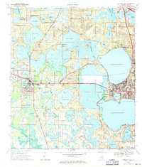 Clermont West 1969 topographic map preview