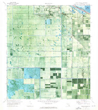 Clewiston South 1970 topographic map thumbnail