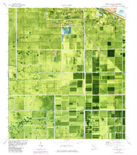 Clewiston South 1970 topographic map thumbnail