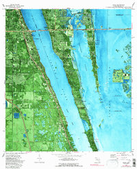 Cocoa 1976 topographic map thumbnail