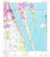 Cocoa 1949 topographic map thumbnail