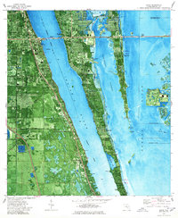 Cocoa 1976 topographic map thumbnail