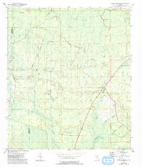 Cooks Hammock 1954 topographic map thumbnail