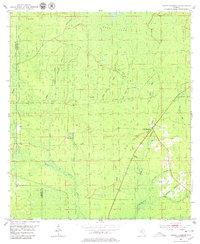 Cooks Hammock 1954 topographic map preview