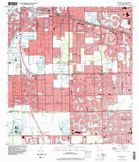 Cooper City 1994 topographic map thumbnail