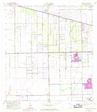 Cooper City 1963 topographic map thumbnail