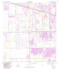 Cooper City 1963 topographic map thumbnail