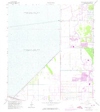 Cooper City NE 1963 topographic map thumbnail